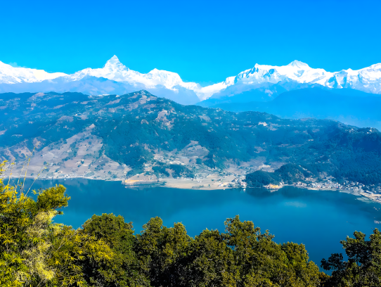Pokhara Luxury Lakeside Resort and Annapurnas